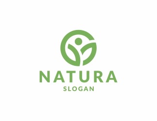 Projekt graficzny logo dla firmy online Natura